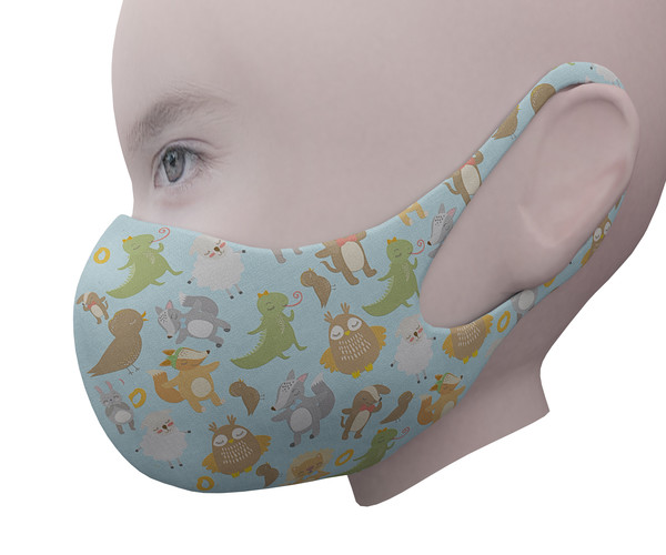 ArtStation - Medical mask for kids | Resources