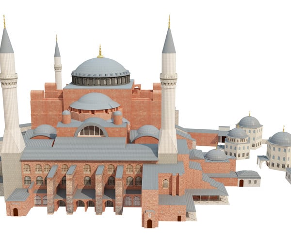 ArtStation - Hagia Sophia 3D model | Resources