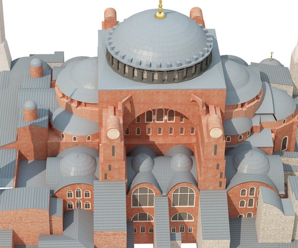 ArtStation - Hagia Sophia 3D Model | Resources