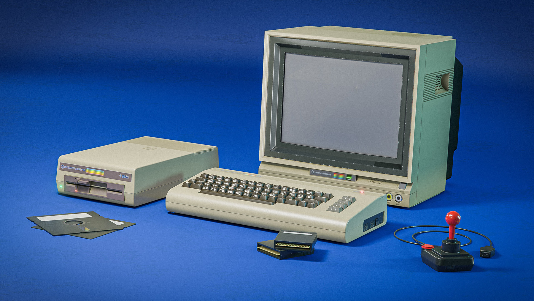 gazon negatief voorstel ArtStation - Commodore 64 - Retro Bundle Pack | Game Assets