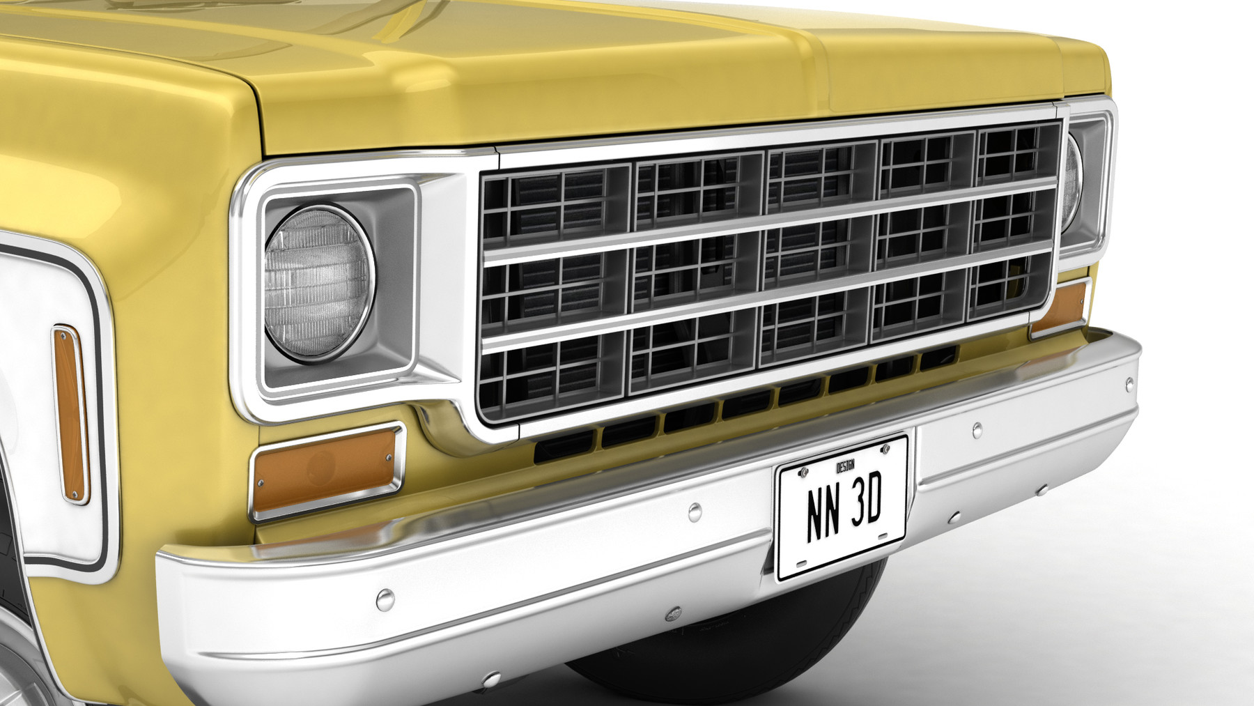 ArtStation - VINTAGE CONVERTIBLE SUV 12 | Game Assets