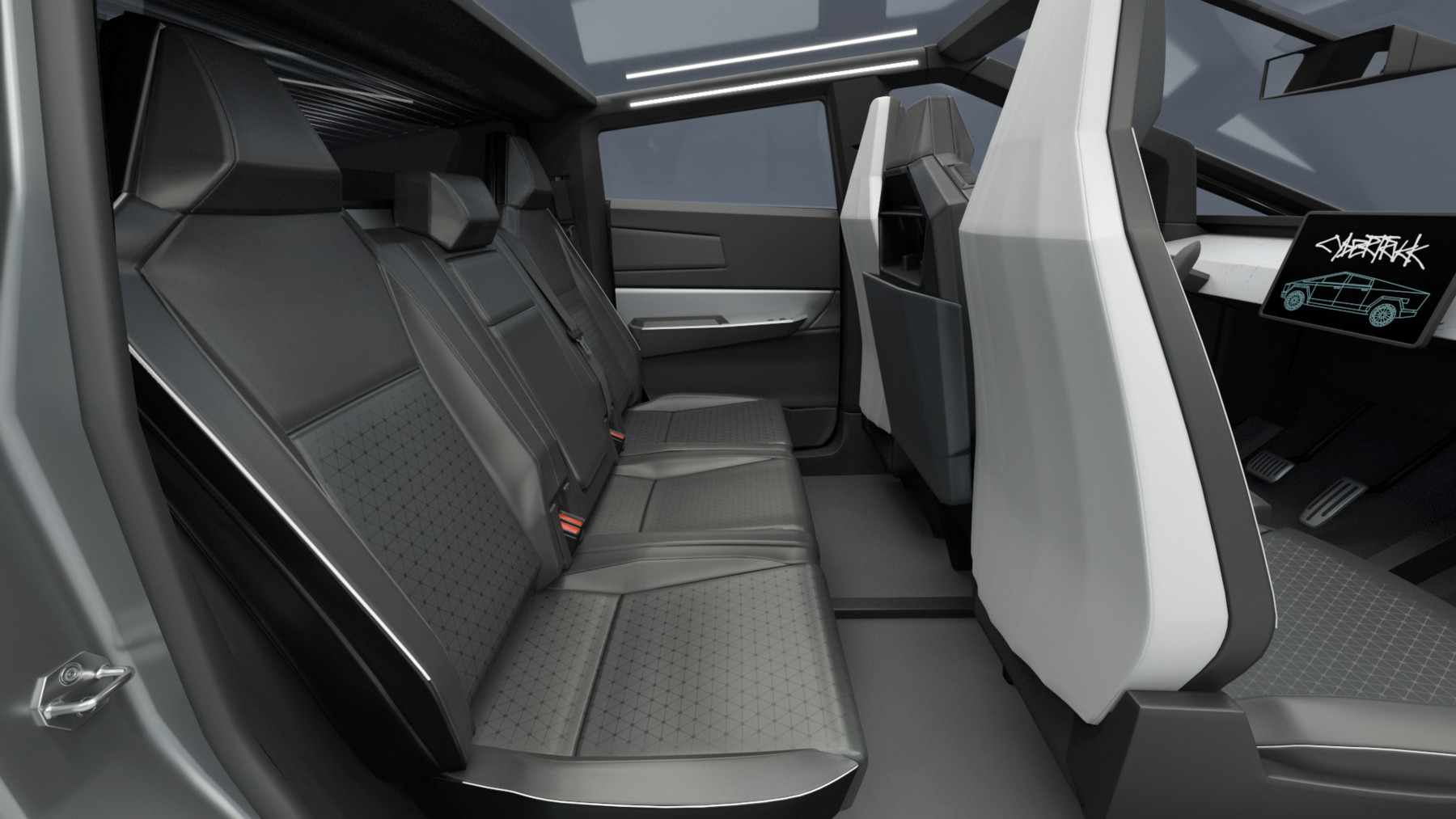 ArtStation - Tesla Cybertruck 3D Model | Artworks