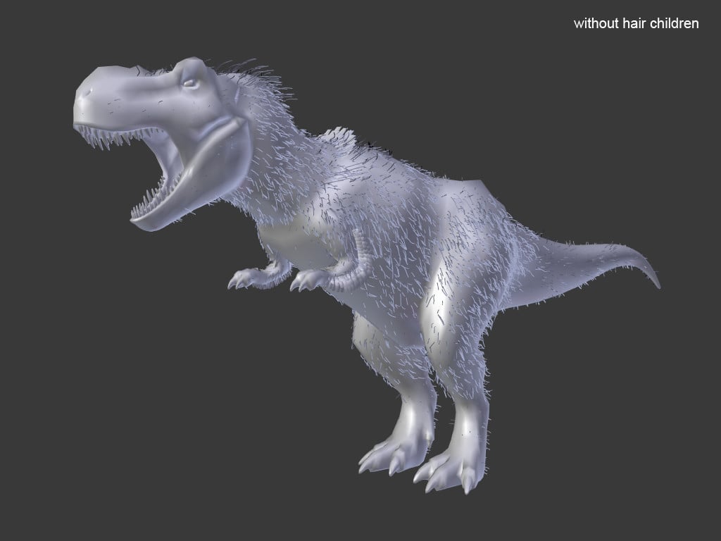 Google Dinosaur T-Rex 3D Model by KhaganFX