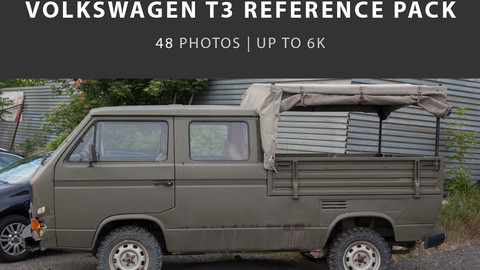 Volkswagen t3 - Army car project reference pack