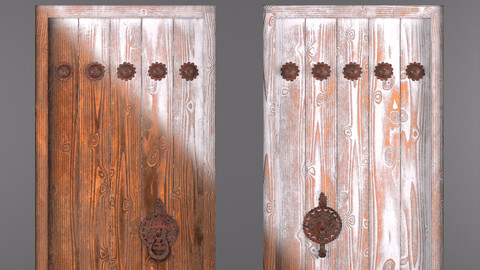 Traditional iranian door