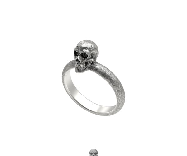 ArtStation - Skull Single Ring | Resources