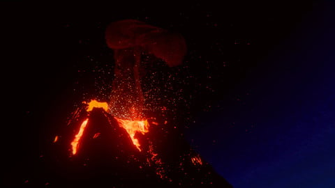 Volcano Eruption