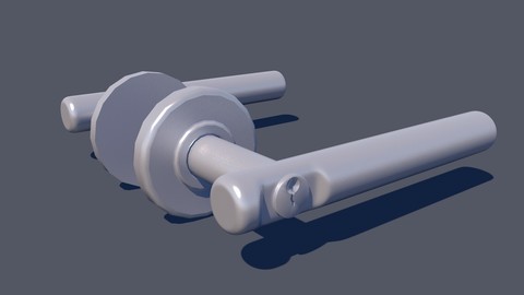 Door Lever Round