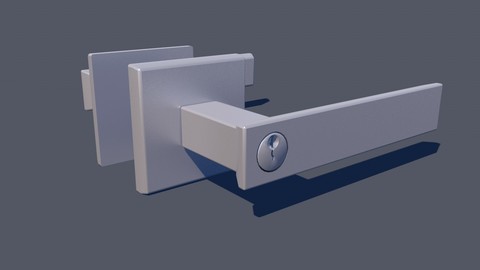 Door Lever Square