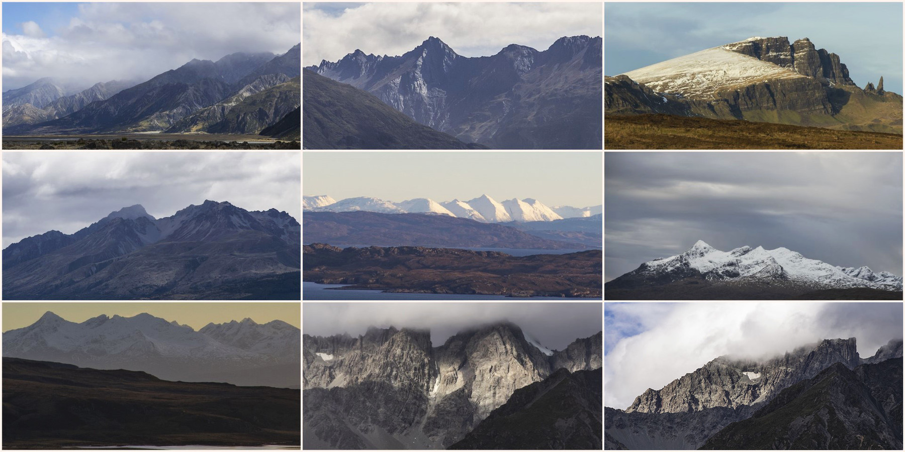 ArtStation MOUNTAINS Photo Reference Pack Resources