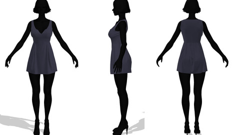 Dresses_01-Marvelous Designer