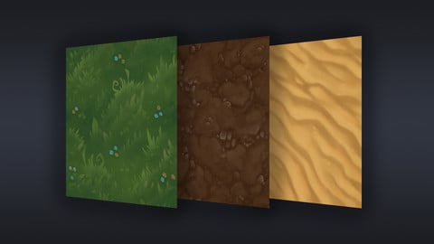 Hand-Painted Texture Sample