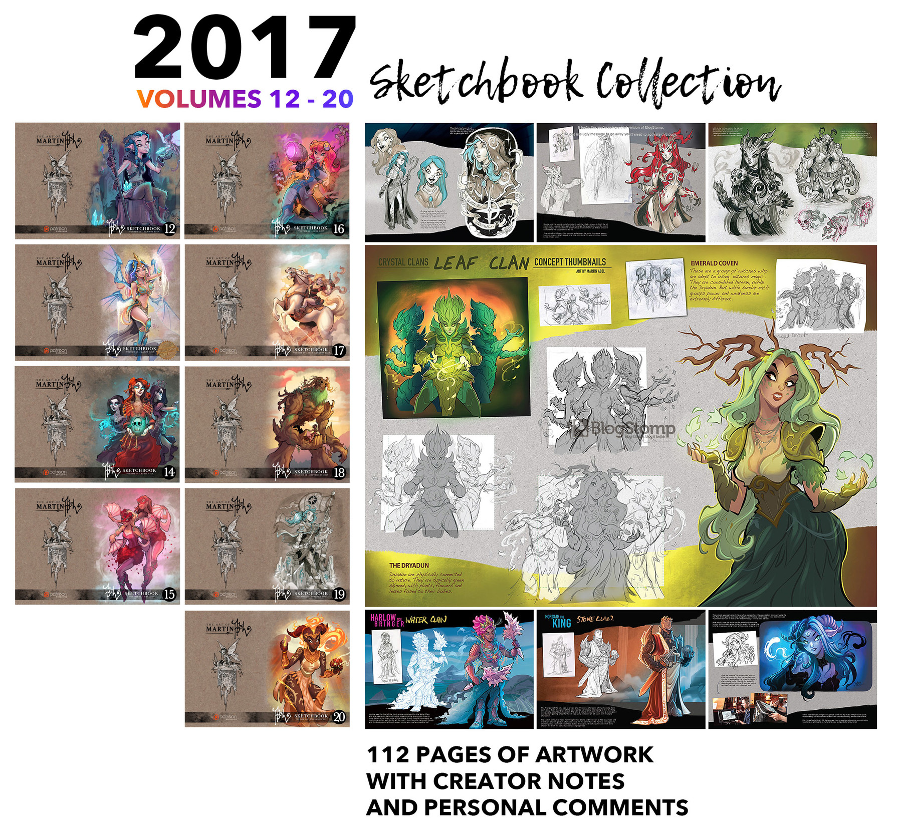 ArtStation Digital Sketchbook Collection 2016 2019 Books & Comics