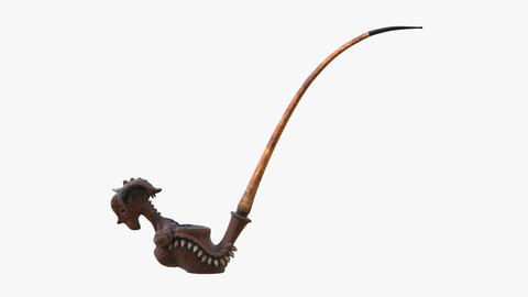 Viking Dragon Pipe