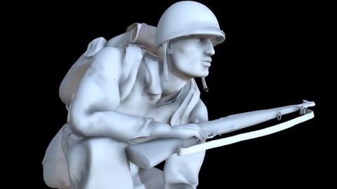 US Soldier WW2 printable