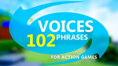 Synthetic Children & Adults Voices for Action Games, with Sources, Pack #1