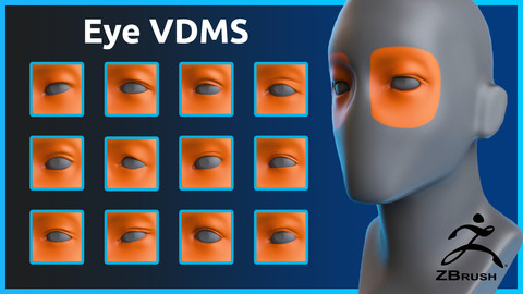 Zbrush - Eye - VDM Brushes