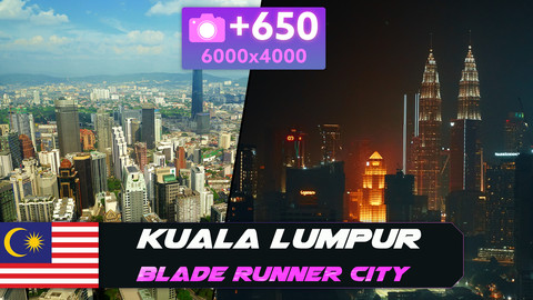 Blade Runner city - Kuala Lumpur