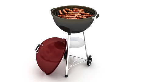 3D Barbecue Model