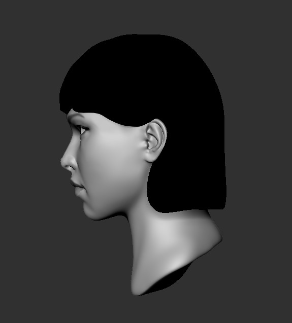 ArtStation - Head Sketch #5 | Game Assets