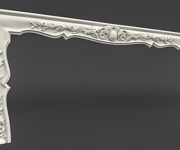 ArtStation - classical frame model | Resources