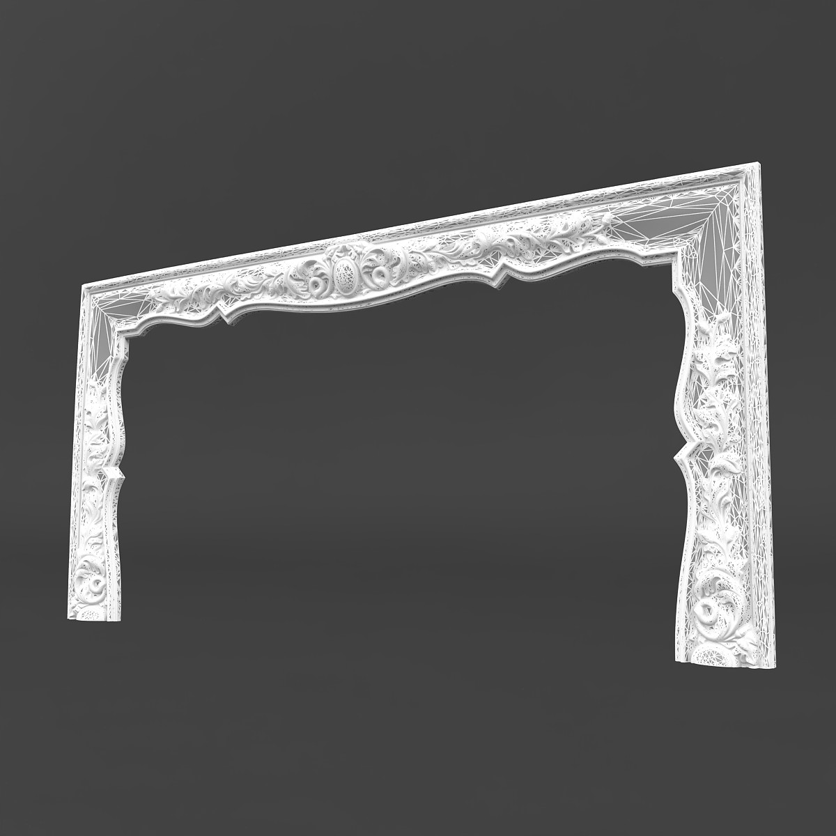 ArtStation - classical frame model | Resources