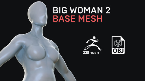 Big Woman 2 - Base Mesh