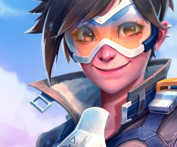 ArtStation - Tracer Process | Artworks