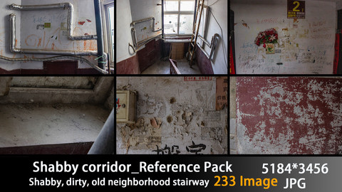 dilapidated building_Reference Pack