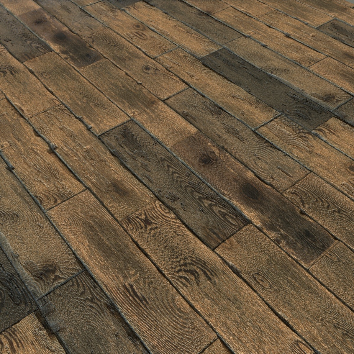 Artstation Worn Wood Floor Game Assets, Surface Source Hardwood Flooring