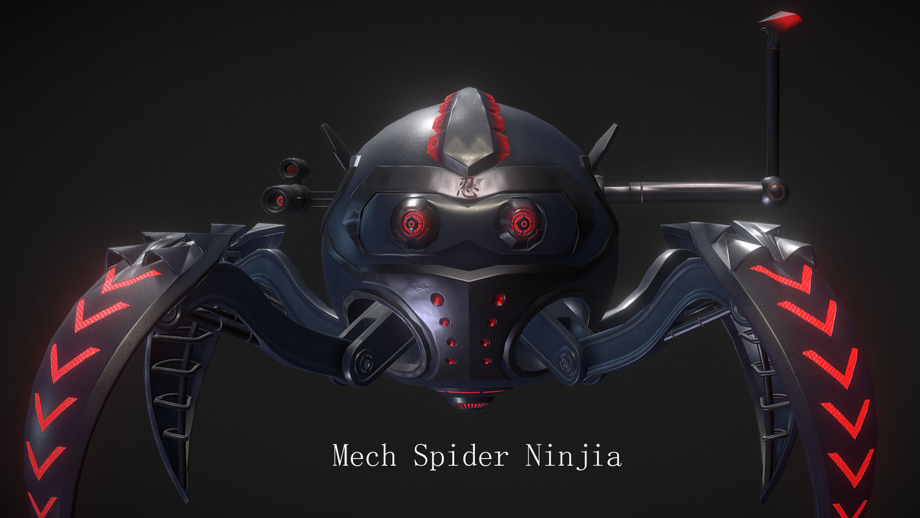 ArtStation - Half Mecha Spider