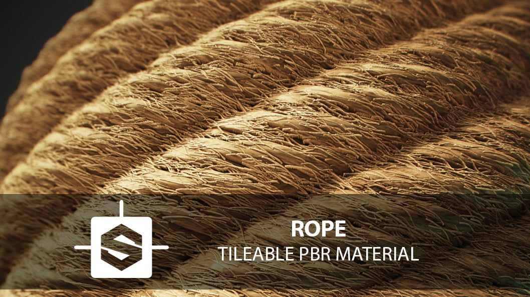 ArtStation - Rope Tileable PBR Material
