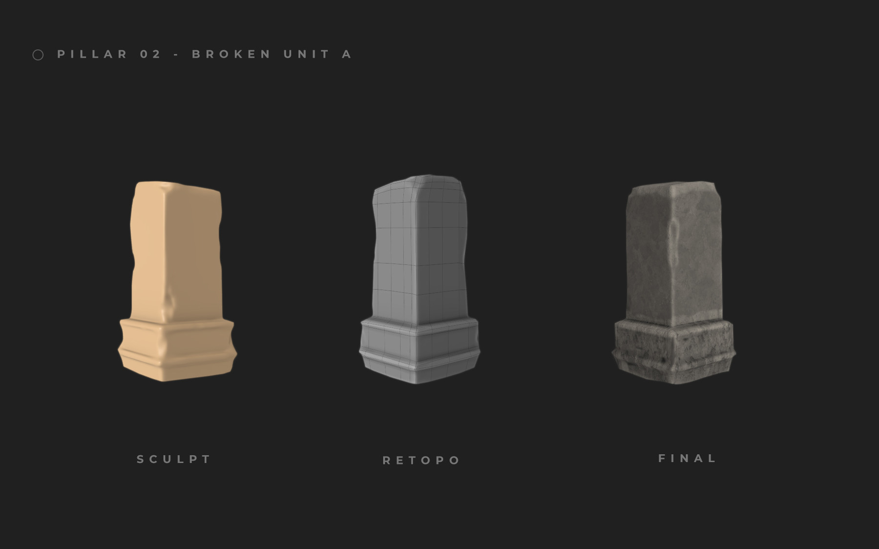 ArtStation Pillars for Games Game Assets