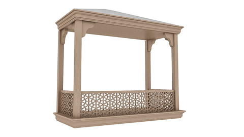 Wooden Balcony