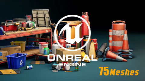 UE4: Realistic Garage Tools