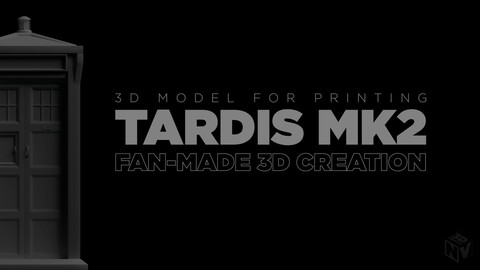 TARDIS MK2 - Nebula Vision - 3D Impression