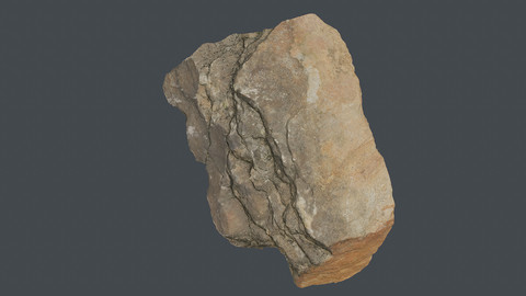 Photoscan_Stone_0019_only HighPoly Mesh(16K Textures)