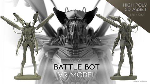 "Battle Bot" VR model