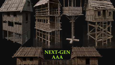 AAA NEXT GEN Watchtower Hunter Collection Pack Package