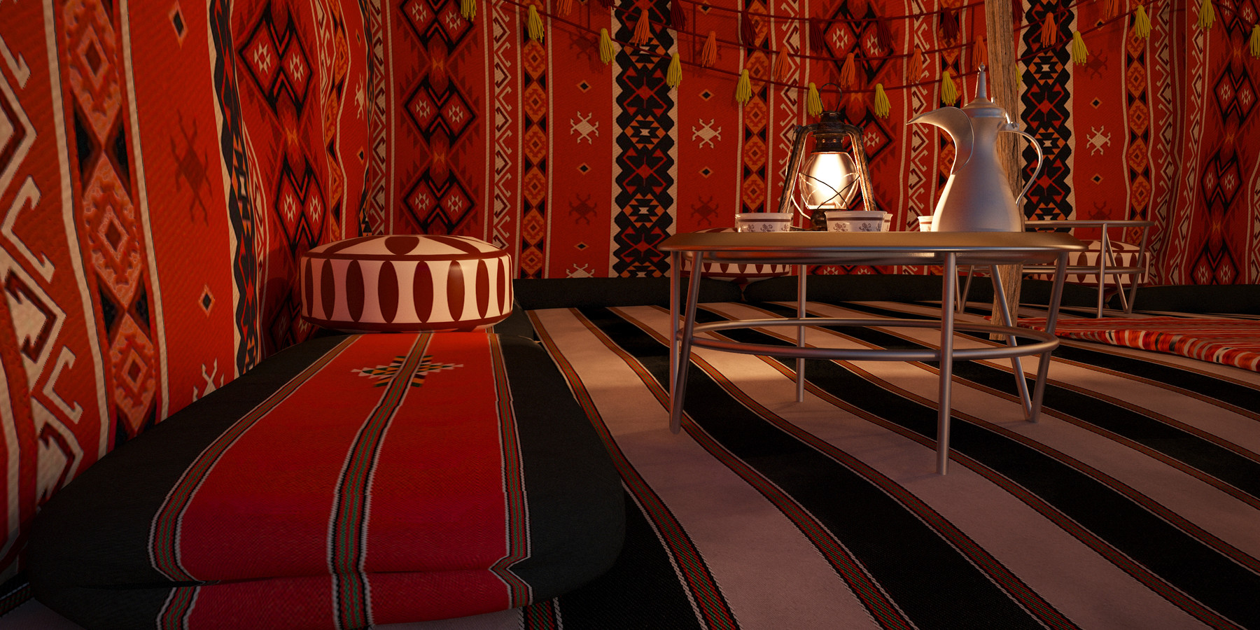 ArtStation - Bedouin tent | Resources