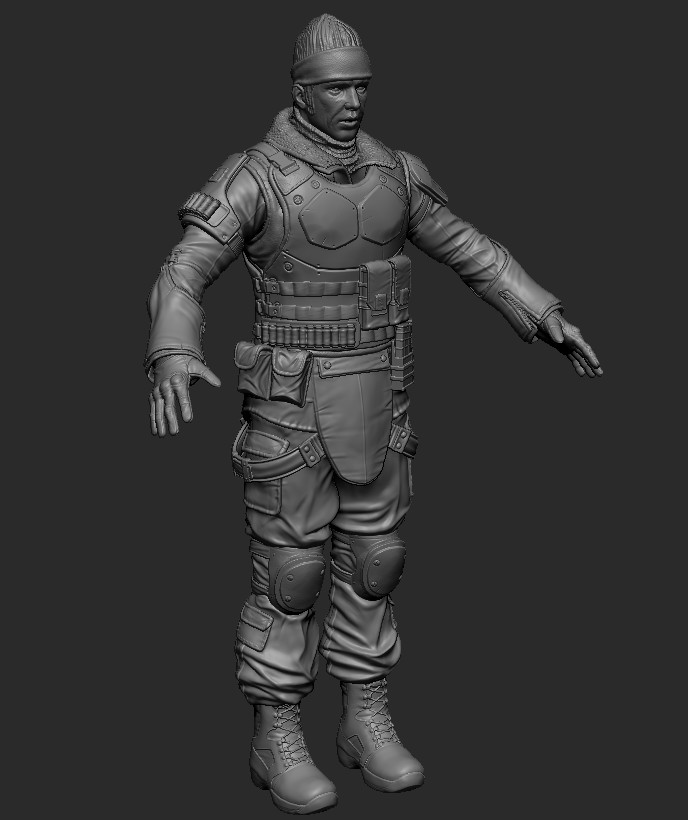 ArtStation - SWAT Game ready character including Zbrush file | Game Assets