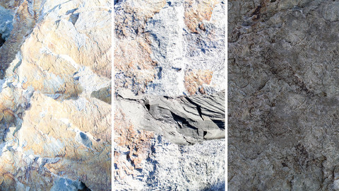 Photoscanned Rocks Brushes