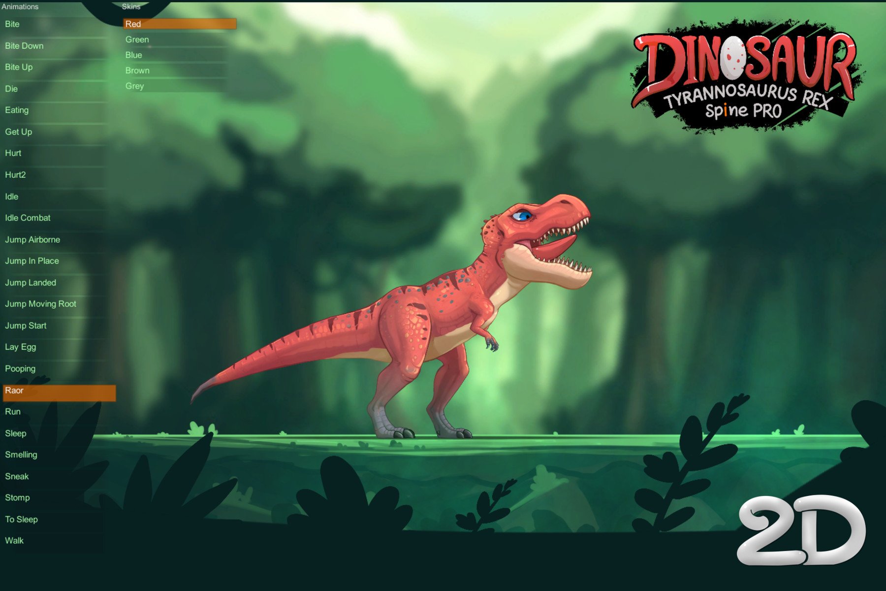 ArtStation - Running Dinosaur Animated