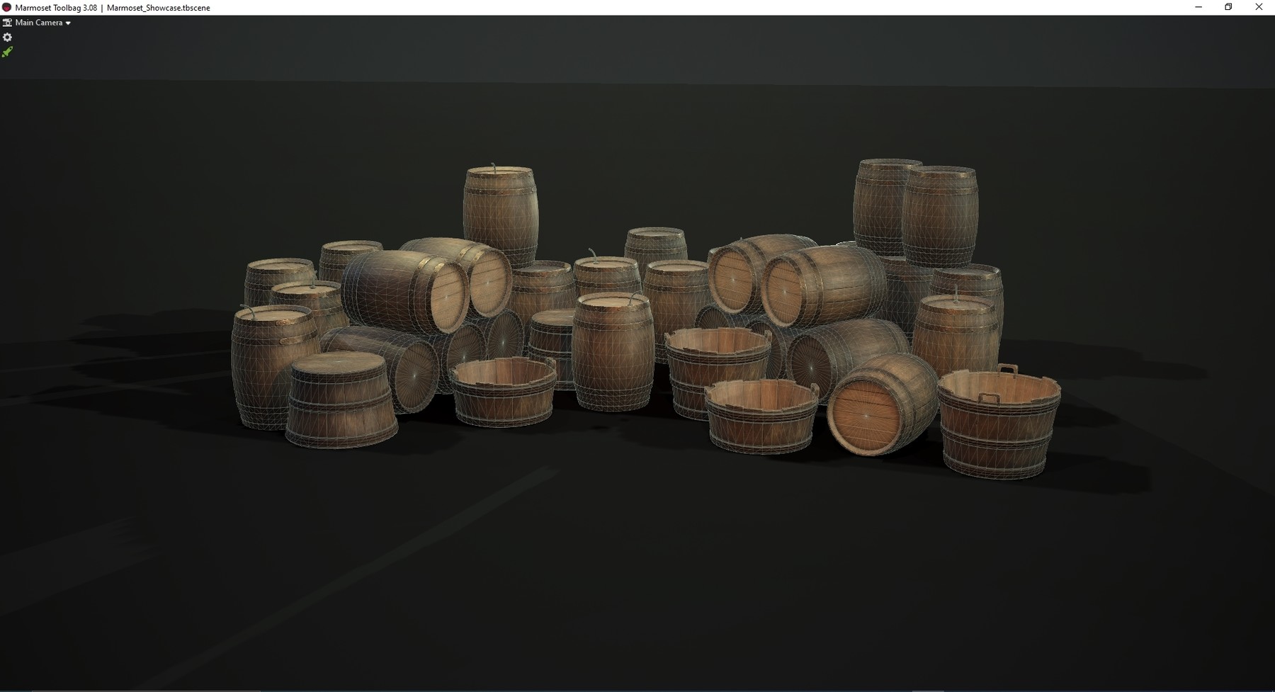 ArtStation Wooden Barrel Mini Tutorial Tutorials