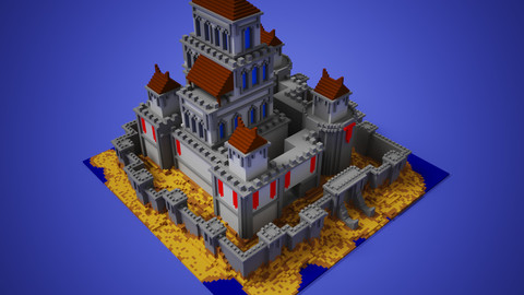 voxel castel