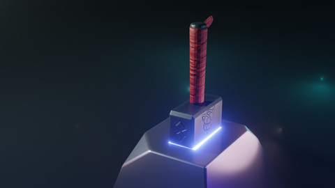 Stylized Hammer of Thor