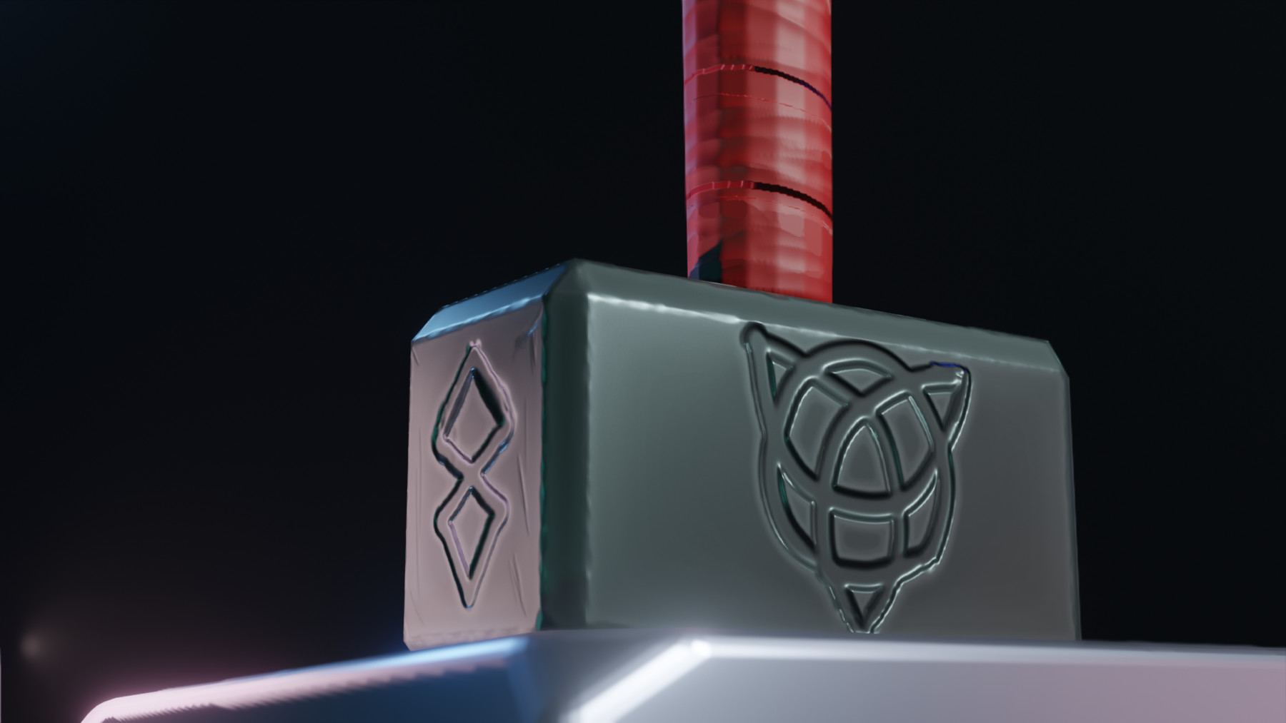 ArtStation - Stylized Hammer of Thor | Game Assets