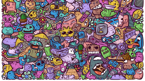 Doodle stickerpack