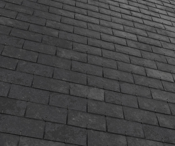 ArtStation - Procedural Roof Slates | Game Assets