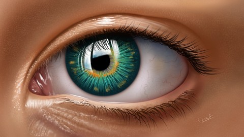 Green eye
